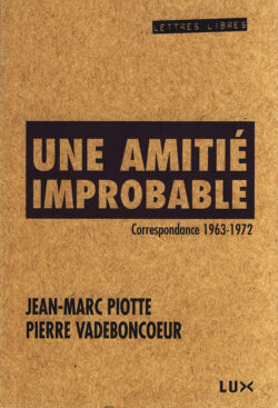 Couverture du livre : Une amitié improbable