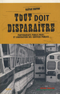 Couverture du livre : Tout doit disparaître