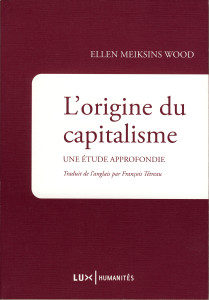 Couverture du livre : L'origine du capitalisme