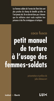 Livre Petit manuel de torture à l’usage des femmes-soldats