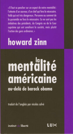 Couverture du livre : La mentalité américaine