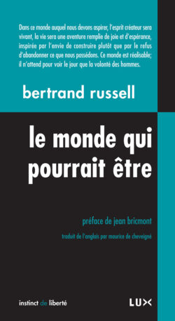 Couverture du livre : Le monde qui pourrait être