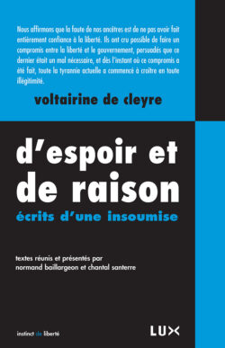 Couverture du livre : D'espoir et de raison