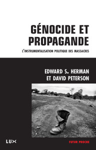 Couverture du livre : Génocide et propagande