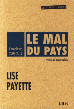 Couverture du livre : Le mal du pays