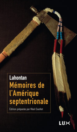 Couverture du livre : Mémoires de l'Amérique septentrionale