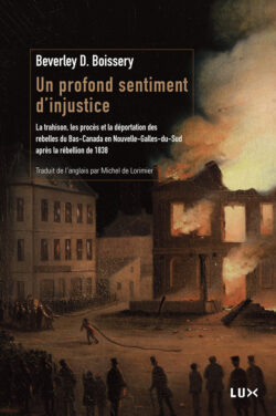 Couverture du livre : Couverture du livre : Un profond sentiment d'injustice