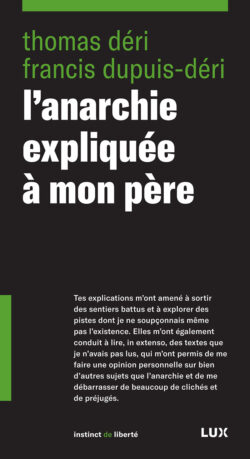 Couverture du livre : L'anarchie expliquée à mon père