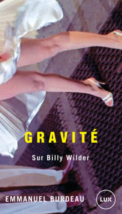 Couverture du livre : Gravité, sur billy wilder