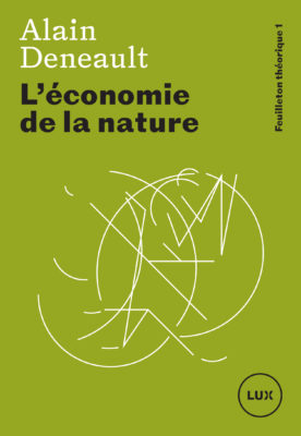 Livre L’économie de la nature