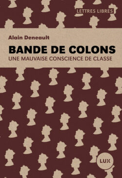 Couverture du livre : Bande de colons