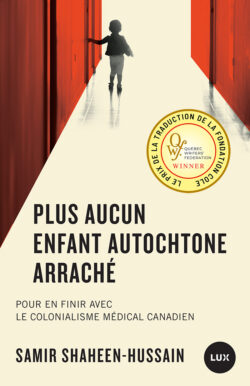 Couverture du livre «Plus aucun enfant autochtone arraché».