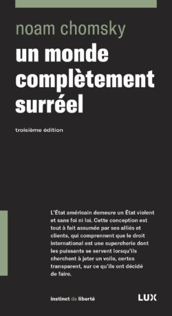 Couverture du livre «Un monde complètement surréel».