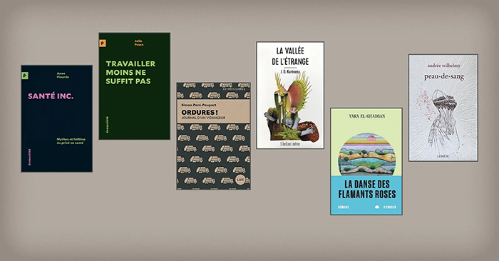 Couvertures de livres ayant gagné un prix.