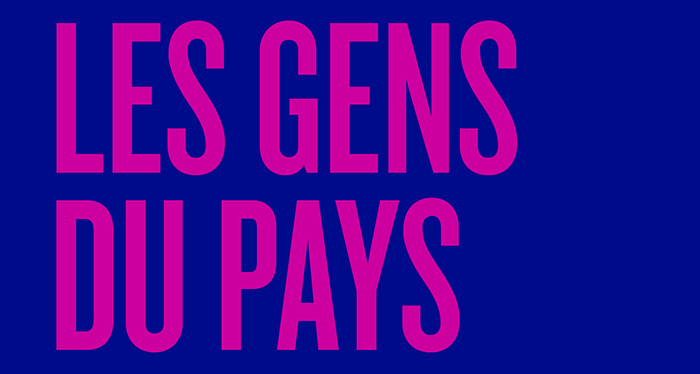 Détail de la couverture du livre «Les gens du pays viennent aussi d'ailleurs».