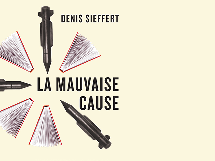 Montage à partir de la couverture du livre «La mauvaise cause».