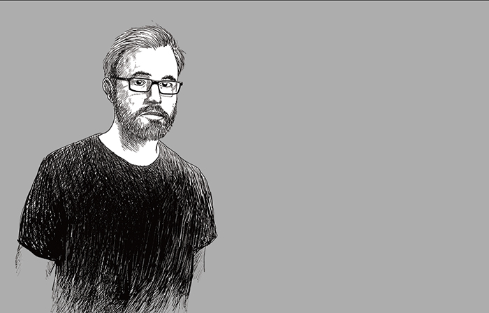 Portrait illustré de Mark Bray.