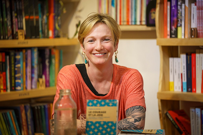 Portrait photo de Catherine Dorion.